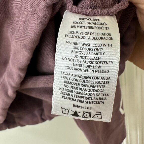 Calvin Klein Purple Collared Sweatshirt, Size XXL - Picture 6 of 9